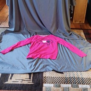 Pink small So pajama top